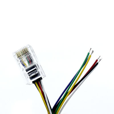 Industrial RJ45 Patch Cable / Equipment Automotive Wiring Harness TMCABLE040015